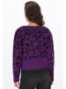 myMo ROCKS Sweater in purple black