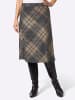 WITT WEIDEN Karo-Rock in camel-schwarz-kariert