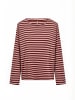 soyaconcept T-Shirt SC-HELLE in 4495C MADDER BROWN COMBI