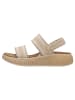 Jana Coshy Inselflair – Die Hallux-freundliche Sandale in BEIGE COMB