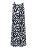 Kaffe Kleid KAkatrine Loose fit in Midnight/Chalk Graphic Print