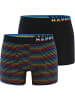 Happy Shorts Retroshorts Trunks in Schwarz