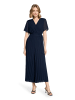 BETTY & CO Jumpsuit mit Plissee in Dunkelblau