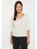 Usha Damen Cardigan in Wollweiss