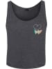 Mister Tee Top "Ladies Kicks Love EMB Tank" in Grau