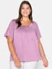 sheego T-Shirt in orchidee