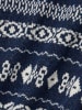 Ragman Pullover in marine ecru - 0001