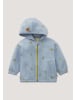 Hessnatur Fleece Jacke in helles jeansblau