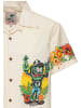 King Kerosin King Kerosin Hawaiihemd Lucky Monster in offwhite