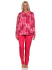 NORMANN Langarm Schlafanzug Pyjama - 84783 in pink
