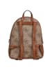 Guess Erenia Large - Rucksack (coal logo) in latte logo
