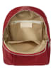 Samantha Look Rucksack echt Leder in rot
