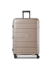 Redolz Essentials 11 4 Rollen Trolley 76 cm mit Dehnfalte in taupe
