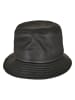  Flexfit  Flexfit Bucket Hat Imitation Leather Bucket Hat in black