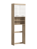 ebuy24 Waschmaschinenschrank Lambada Weiß 63 x 24 cm
