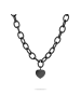 LIEBESKIND BERLIN Halskette My Heart in schwarz