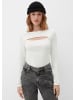 QS T-Shirt  in  0200_ecru