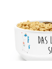 Mr. & Mrs. Panda Müslischale Einhorn Spaziergang mit Spruch in Weiß