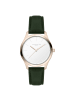 LIEBESKIND BERLIN Uhr - Round Staple Leather in grün