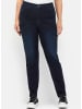 sheego Cargojeans in dark blue denim