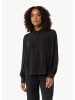 comma Bluse langarm in Schwarz