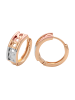 faina Women Hoop Earrings in Rose Gold
