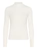 Kaffe T-Shirt kurzarm KAomi Slim fit in Chalk
