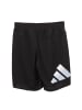 adidas Shorts Run Icons 3 Bar Running in Schwarz M-5