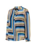 Mart Visser Ines Bluse mit Print, Blau/Mehrfarbig