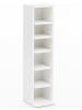 KADIMA DESIGN Design Bücherregal WL5.336 21x91x25,5 cm mit 6 Fächern,