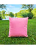 JACK 2er Set Outdoor Kissenhülle 45x45cm Uni in Rosa