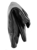 Samantha Look Clutch echt Leder in schwarz