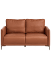 Beliani 2-Sitzer Sofa CILENS in Braun/Grau - (W) 152 x (H) 93 x (L) 83 cm