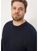 S. Oliver Rundhalspullover für Herren in dunkel-blau