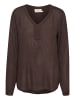 Kaffe Langarm-Bluse Amber Regular fit in Java