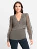 Heine Spitzen-Shirt in taupe