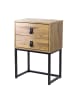 CALICOSY Nachttisch JILL in Helles - (W) 45  x (H) 65.5  x (L)  cm