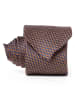 Andrew James Krawatte in marine braun - 0003