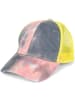 styleBREAKER Baseball Cap in Rose-Grau-Gelb