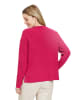 BETTY & CO Strickpullover mit Rundhalsausschnitt in Lipstick Pink