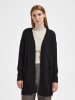 SELECTED FEMME Lange Strickjacke mit Taschen Stretch Casal Cardigan SLFLULU in Schwarz