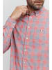 FQ1924 Langarmhemd FQYunus 21900330-ME Langarmhemd mit Button-down-Kragen in Rot