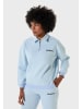 Tom Barron Freizeitanzug Oversize Half Zipper Relaxed Tracksuit in blau