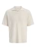 Jack & Jones Gestricktes Polo in Sea Salt