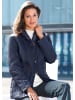 GOLDNER Jacke mit attraktivem Stepp-Mustermix in marine