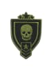 Catch the Patch Totenkopf Militär Abzeichen ArmyApplikation Bügelbild inSchwarz