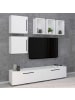 ebuy24 TV Tisch ArilaL 5 Weiß 190 x 40 cm