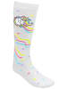 TupTam Mädchen Knielange Socken Gemustert 3er Pack in schwarz/blau