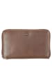 BRIC`s Monte Rosa - Kreditkartenetui 15cc 13.5 cm RFID (black) in braun