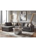 FineBuy Couchtisch in Silber / Marmor / 60x60x34